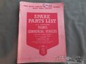 documentation (parts book) for Ford-Thames