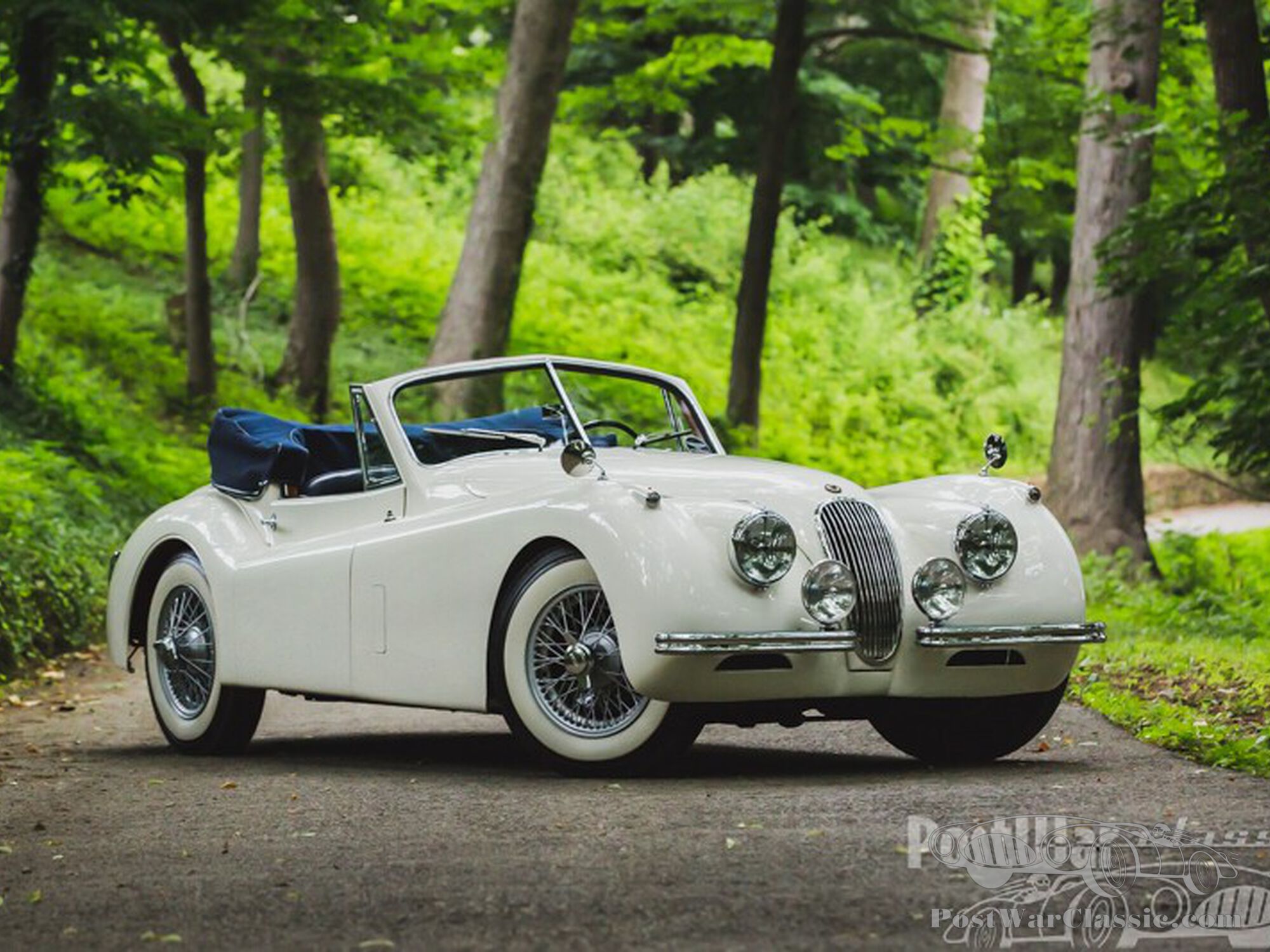 Jaguar XK-120 Drop Head Coupe 1954 SOLD