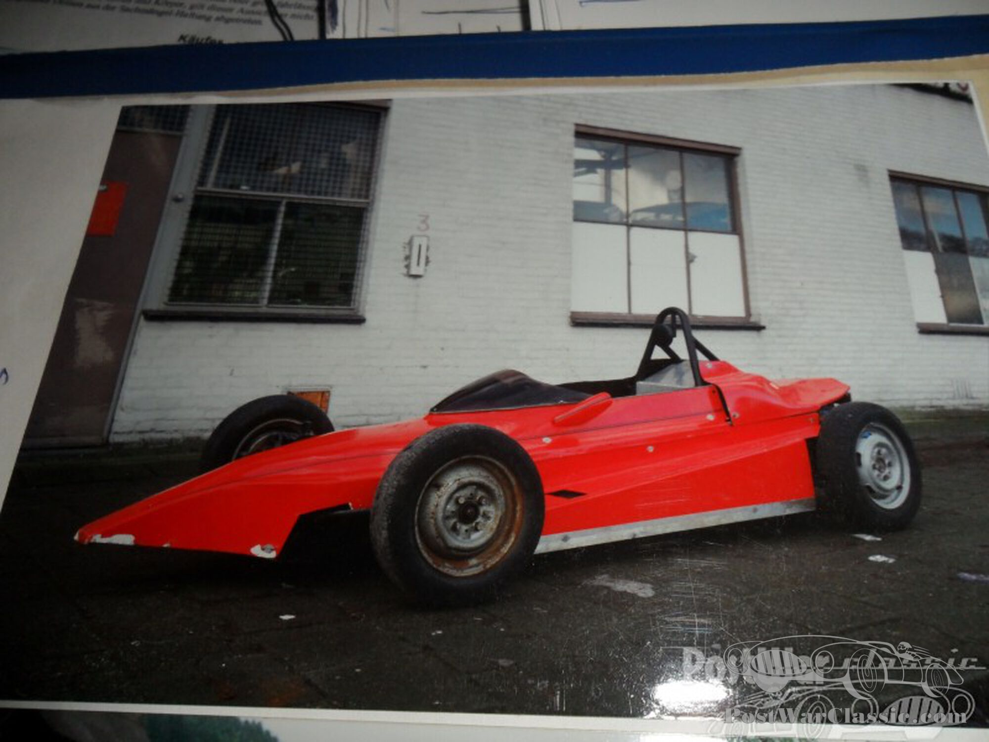 mosschella monoposto rood 1969 SOLD