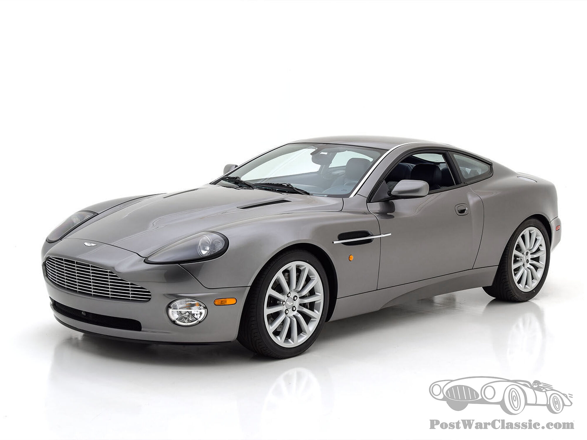 2002 ASTON MARTIN VANQUISH 6 SPEED MANUAL COUPE