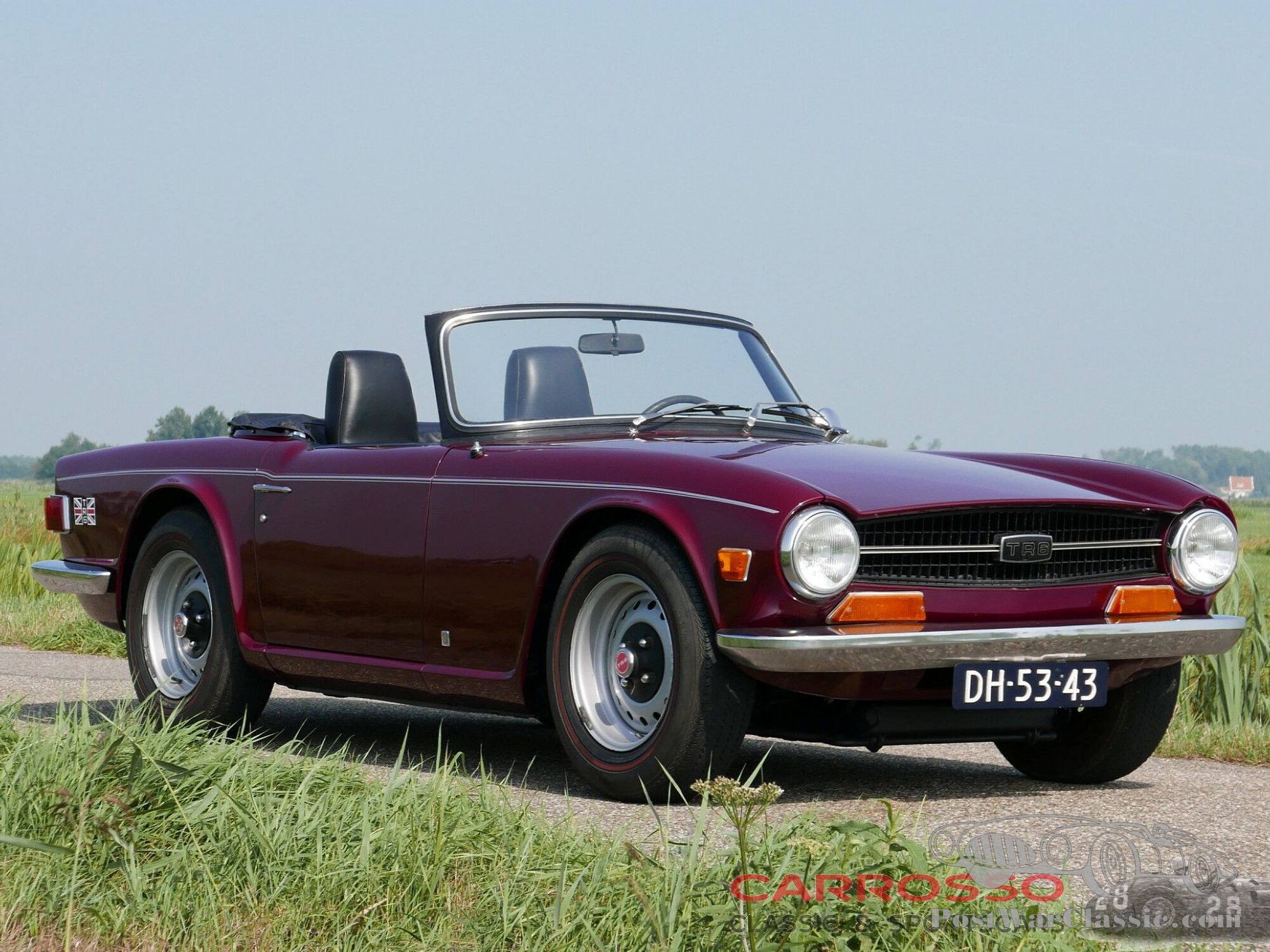 Triumph TR6 in good condition