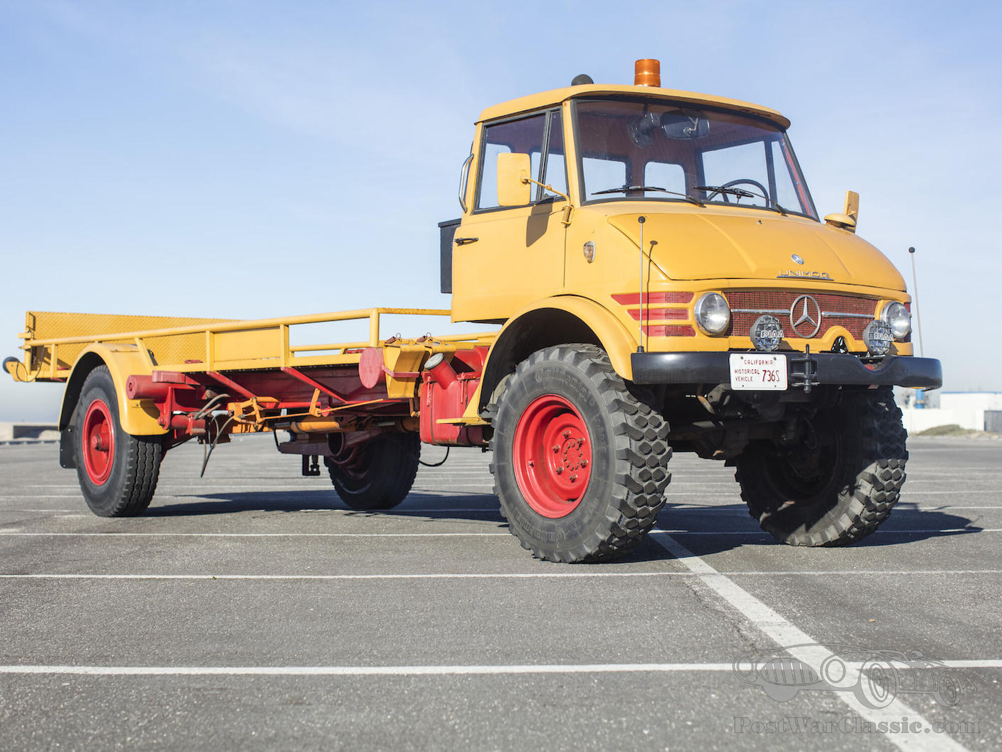1966 Mercedes-Benz Unimog Car Hauler