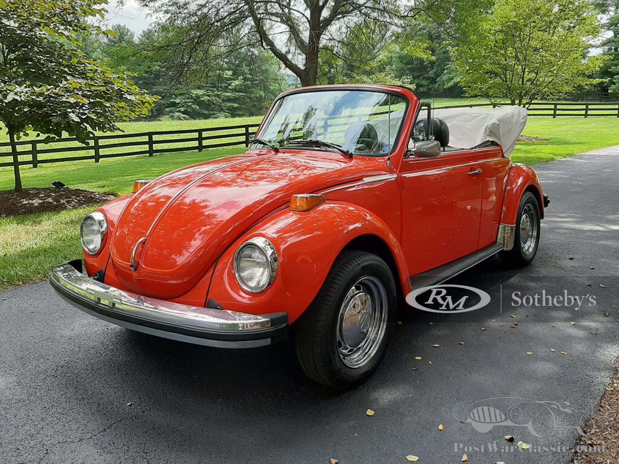 1979 Volkswagen Beetle Convertible | Auburn Fall Auction | RM Sotheby's | 3-5 Sept 2020