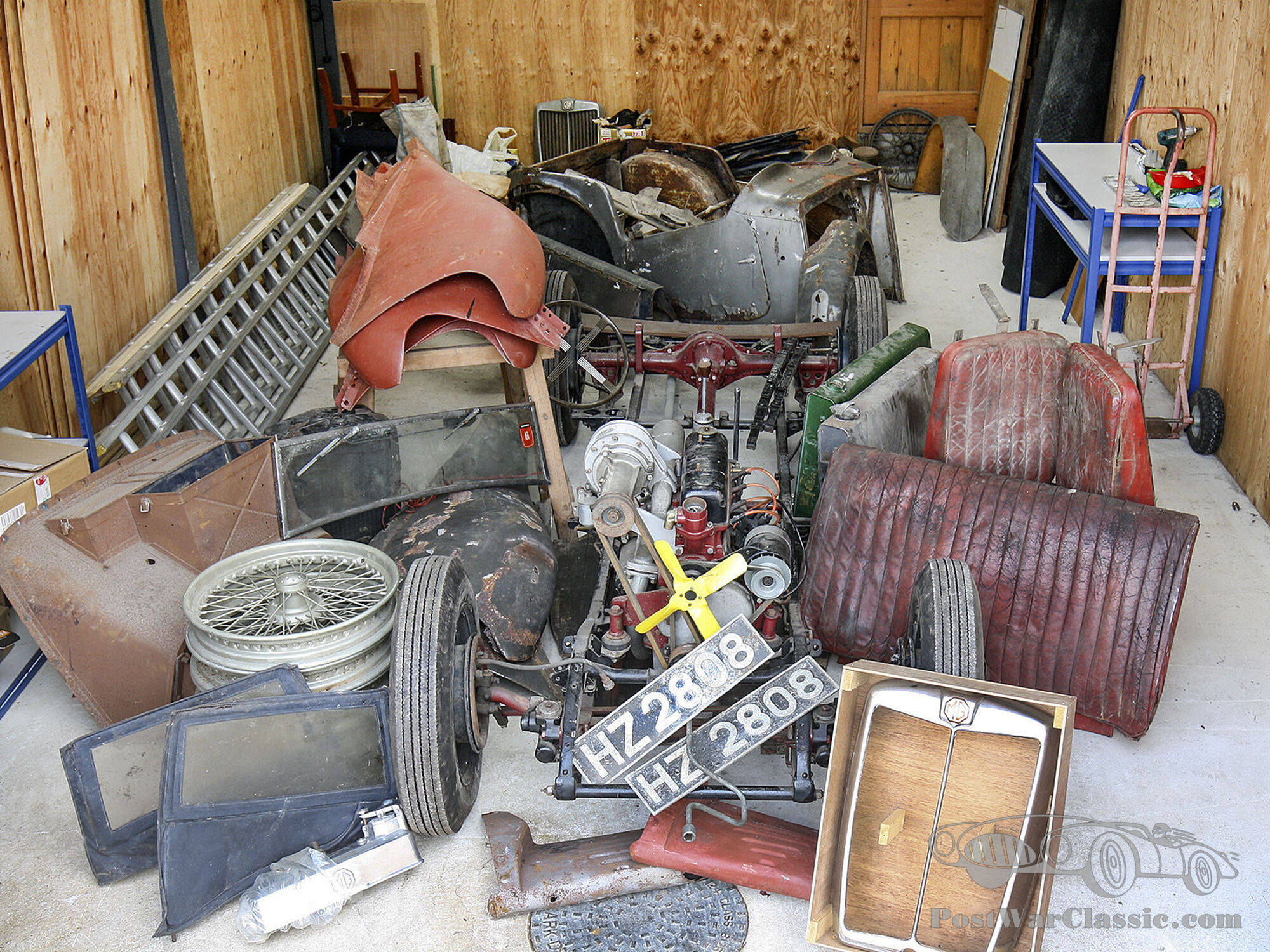 1949 MG TC Supercharged Restoration Project