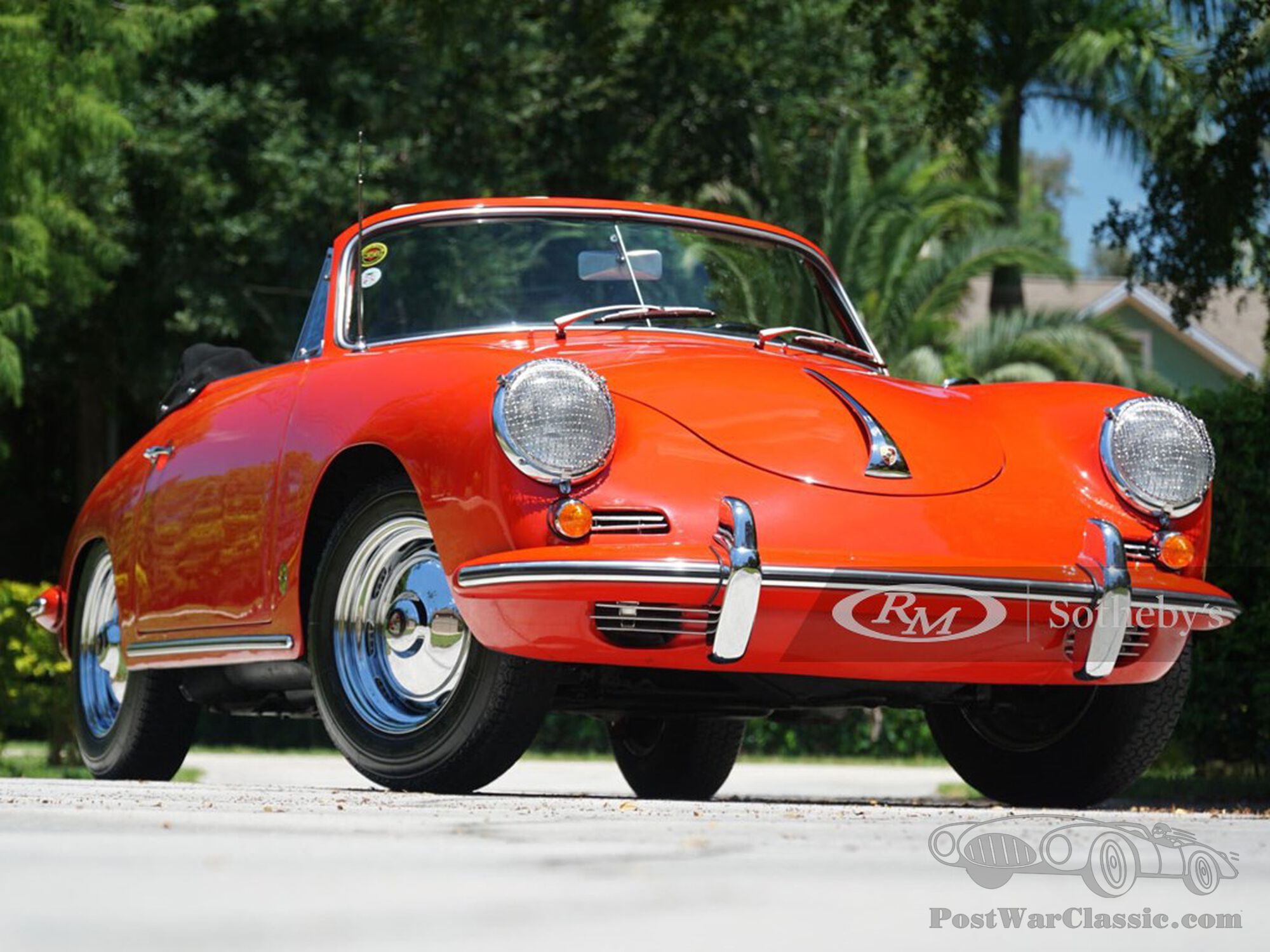 1960 Porsche 356 B 1600 Cabriolet by Reutter