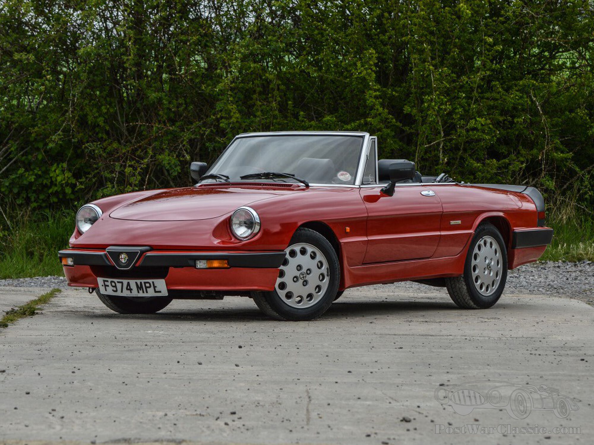 1988 Alfa Romeo 2000 Spider Veloce | Historics Auctioneers