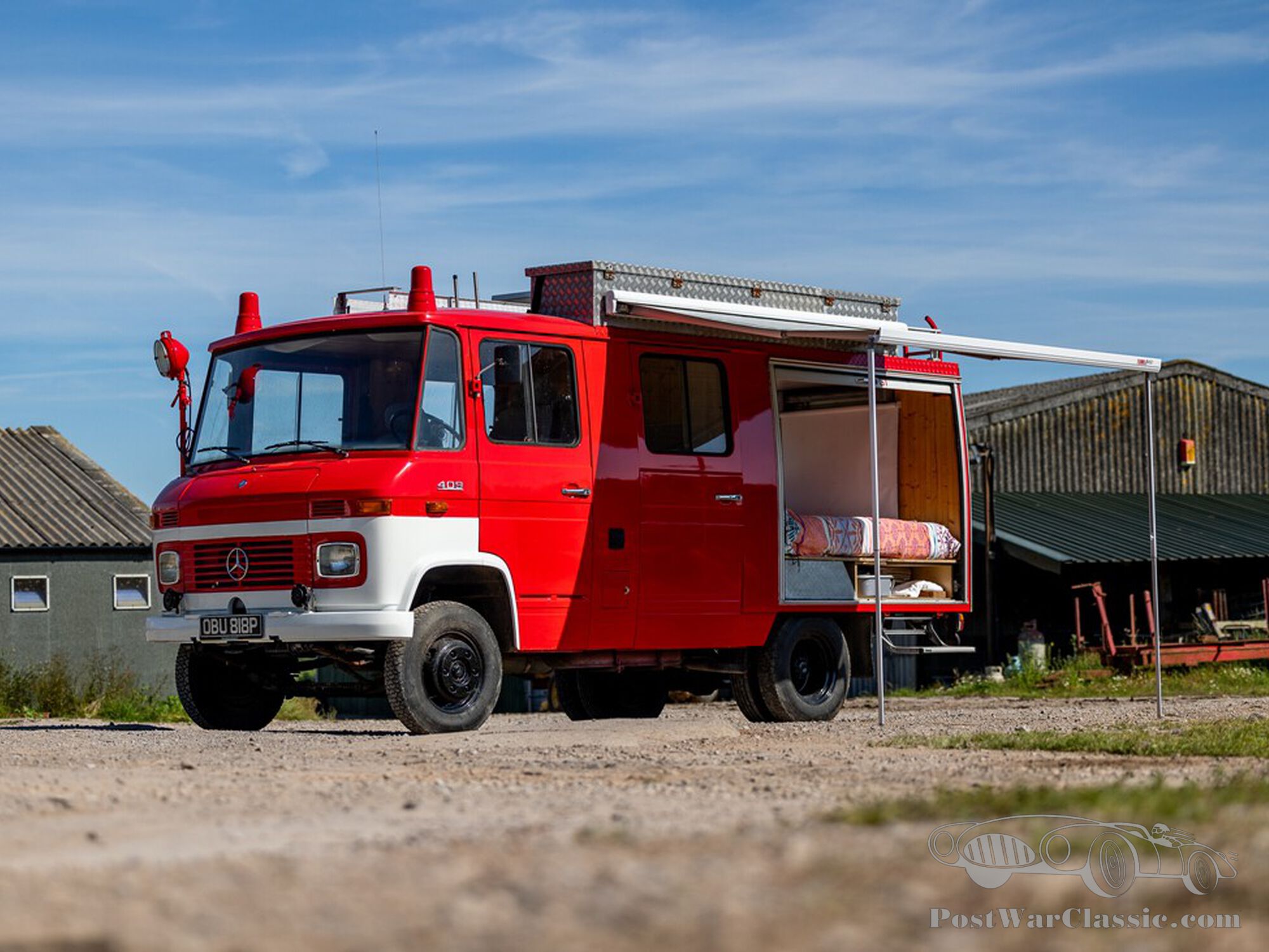 1976 Mercedes-Benz 409 Fire Truck Camper | Bicester Heritage 23rd September 2023 Sale | Historics Auctioneers