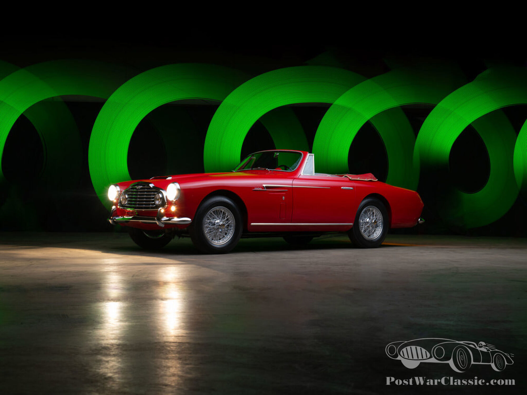 1953 Aston Martin DB2/4 Drophead Coupe by Bertone | RM Sotheby's | Monterey