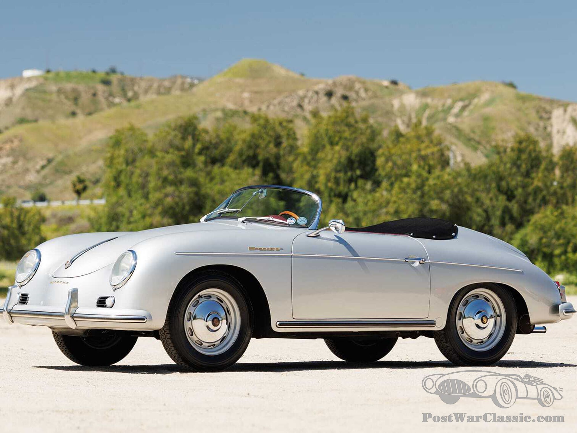 1957 Porsche 356 A Speedster | Pebble Beach Auctions 2024 | Gooding & Company