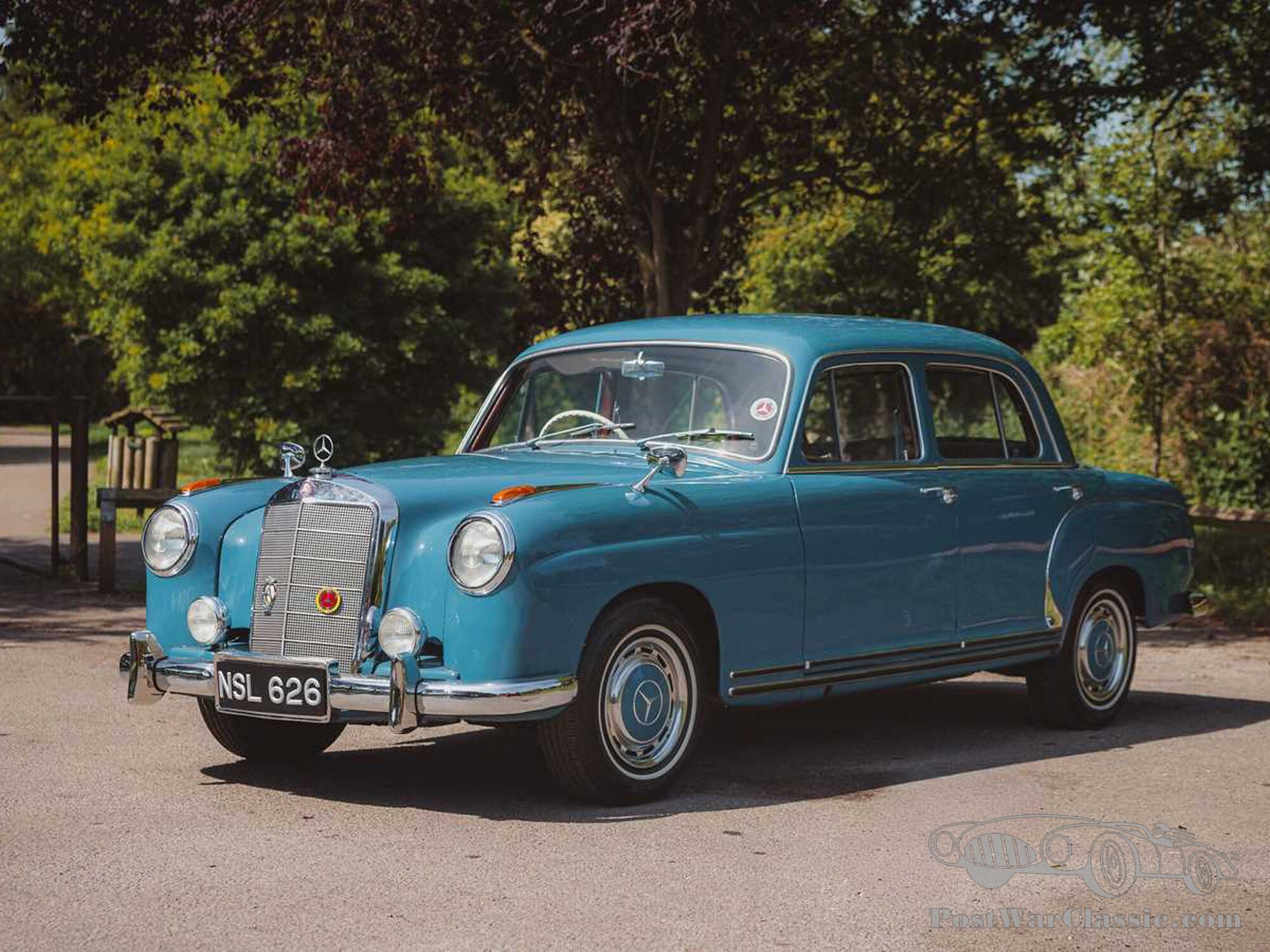1956 Mercedes-Benz 220a Ponton | The Summer Serenade Auction | 18th July