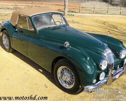 Jaguar XK 140 DHC. Fully restored!!! 1956 SOLD