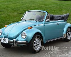 Volkswagen Super Beetle Convertible 1979