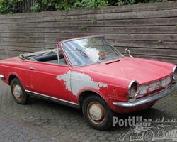 Fial 850 Vignale Spider Cabrio 1965 SOLD