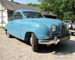 Saab 96 de luxe 2-türig 1960 SOLD