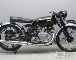 Vincent mc Comet 500cc 1 cyl ohv 2611 1950 SOLD