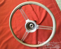 Unidentified steering wheel box parts for a variety of British cars