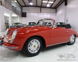 Porsche 356C 1600 Cabriolet by Reutter 1965