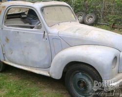 Fiat topolino 500c convertible 1954 SOLD