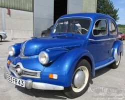 Panhard Dyna X86 Saloon 1952 for sale