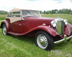 MG TD Roadster 1952