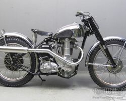 BSA Gold Star trials 350cc 1 cyl ohv 2603 1952 SOLD