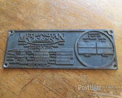 Vickers badges for a variety of British cars