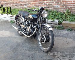 Vincent mc Series C Black Shadow 1954