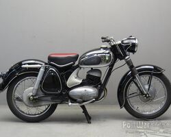 DKW RT250S 244cc 1 cyl ts 2508 1956 SOLD