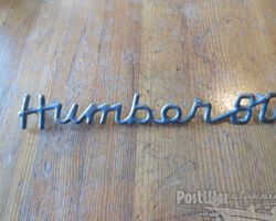 Humber mascots & brightwork for Humber