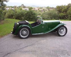 MG TC roadster 1948