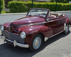 Peugeot 203 CABRIOLET 1952 for sale
