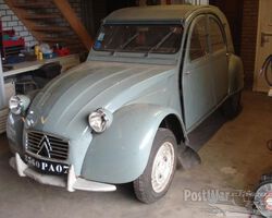 Citroën 2cv az sedan 1961 SOLD