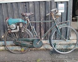 Raleigh Cyclemotor Raleigh Bicycle 1950 SOLD
