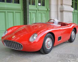 HAND MADE MINI FERRARI TESTA ROSSA 2L 1950