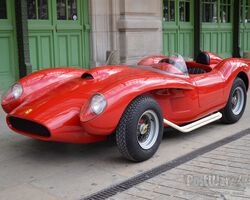 CLAUDE BOUTIN MINI FERRARI 250 TESTA ROSSA - CLAUDE BOUTIN 1990