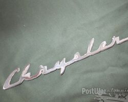 Chrysler badges for Chrysler