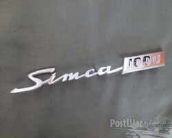 Simca mascots & brightwork for Simca