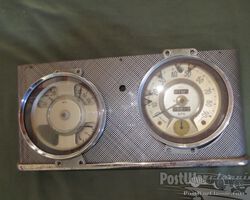 Morris dashboard & interior for Morris
