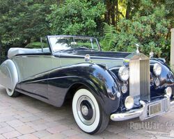 Rolls-Royce Silver Dawn Drophead Coupe by Park Ward LHD 1952 SOLD