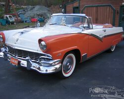 Ford Sunliner Convertible 1956 SOLD
