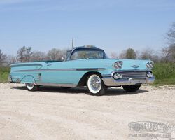 Chevrolet Impala Tripower Convertible 1958 for sale