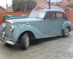 Bentley r type saloon 1954