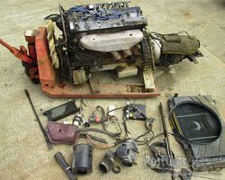 Jaguar engine & gearbox for Jaguar