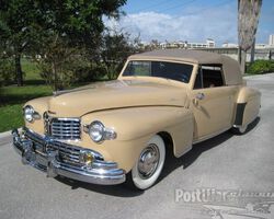 Lincoln Continental Convertible 1947 SOLD