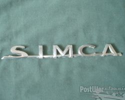Simca badges for Simca
