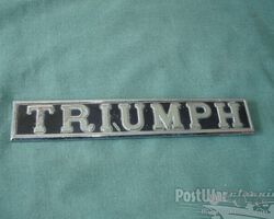 Triumph badges for Triumph