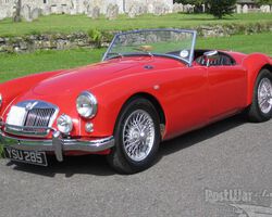 MG MGA Roadster 1500 1956 SOLD