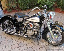 Harley-Davidson FLE Police Bike 1954 for sale
