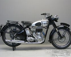 Norton mc Big Four 596 cc 1 cyl sv 1952 SOLD