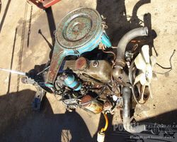 Isuzu engine & gearbox for Isuzu